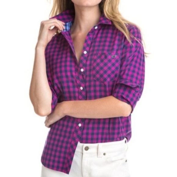 Vineyard Vines Tops - Vineyard Vines Cashmere Blend Button-Down Shirt